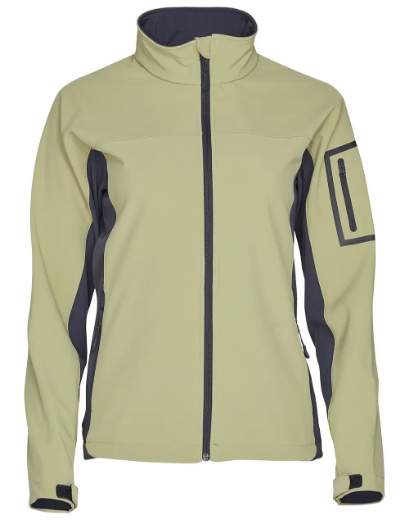 Picture of Winning Spirit, Ladies Contrast Softshell Jacket